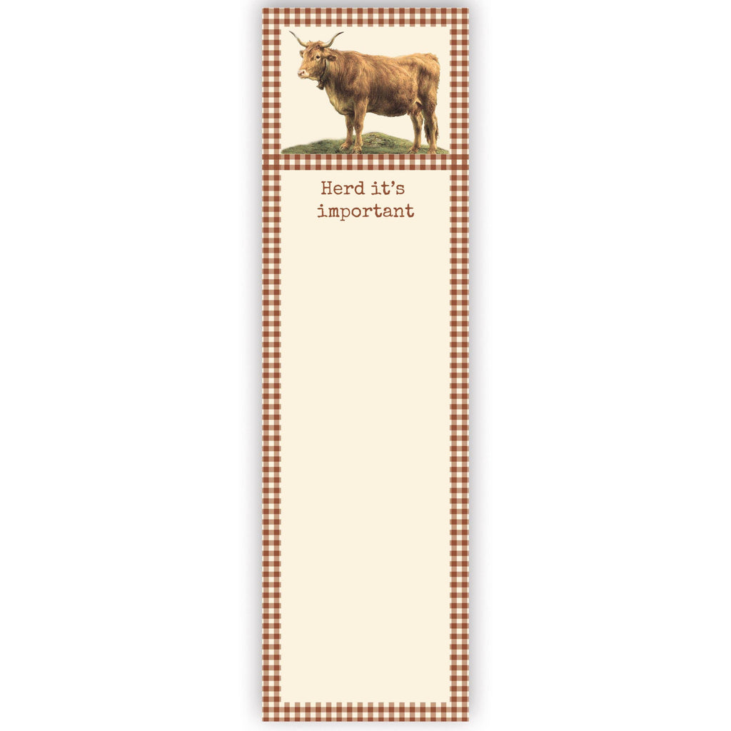 Herd It's Important List Pad