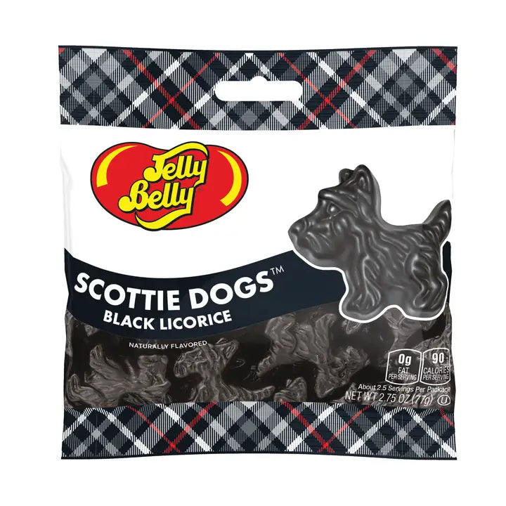 Scottie Dogs Jelly Beans- Black Licorice
