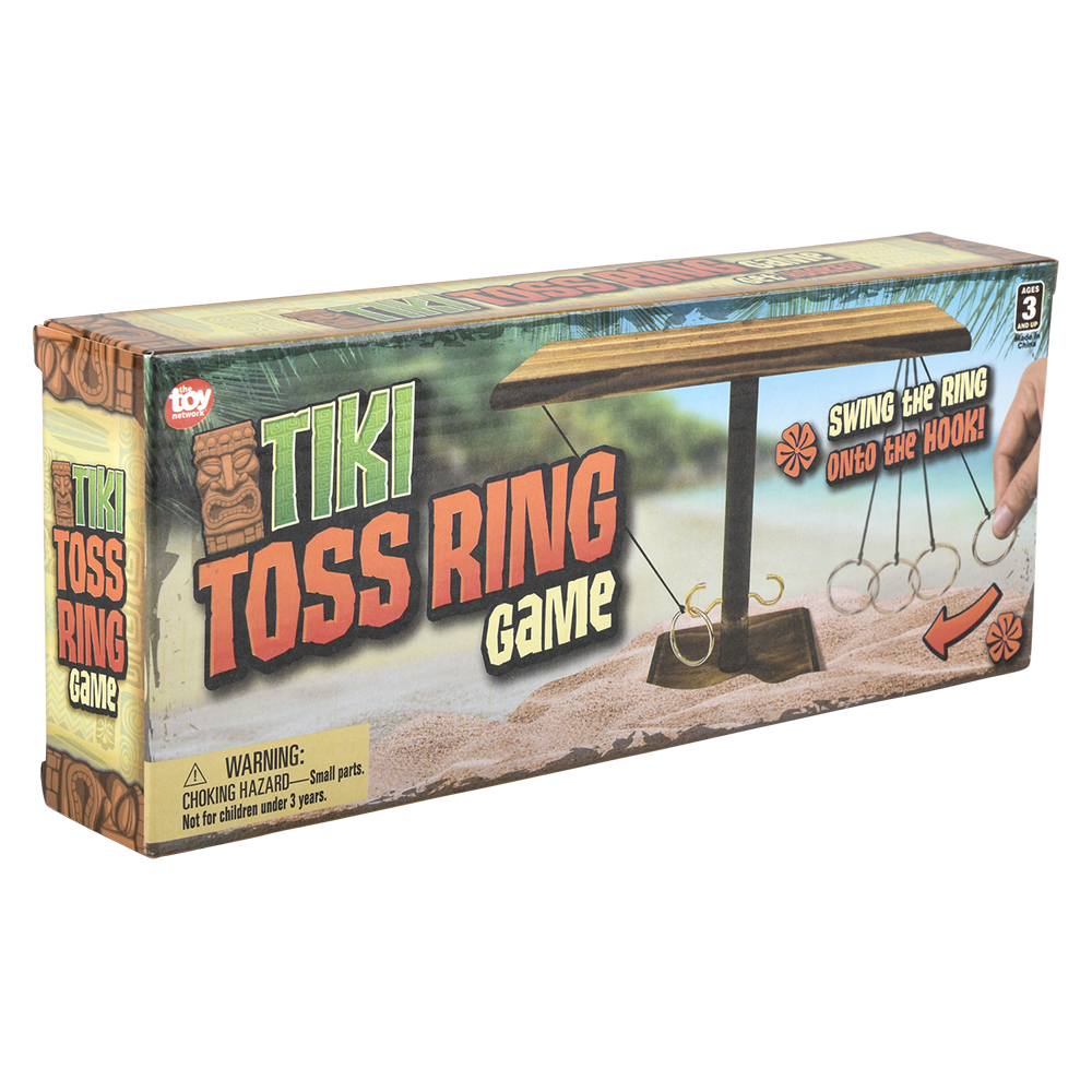 Tiki Toss Wooden Tabletop Game