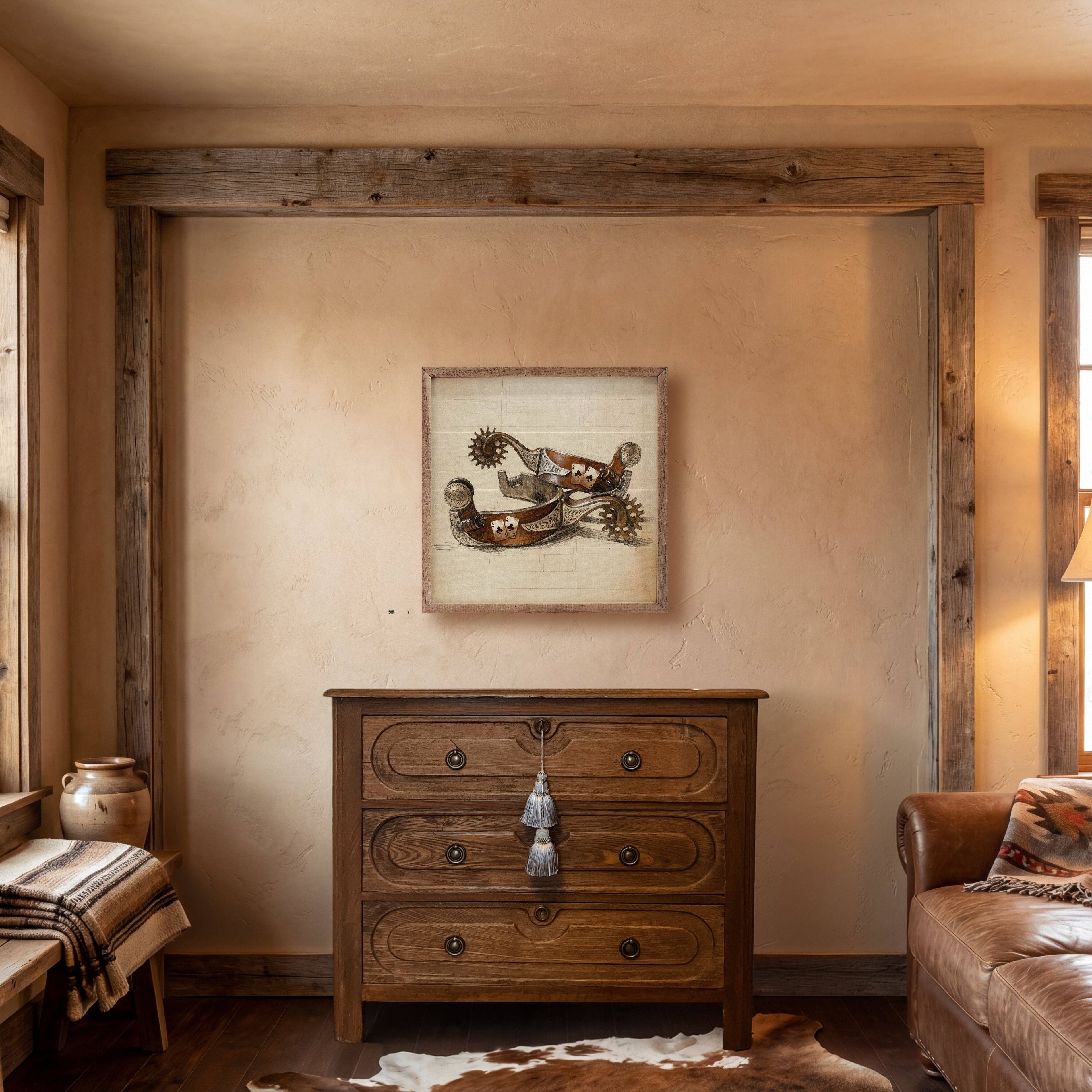 Rider’s Spurs Decor