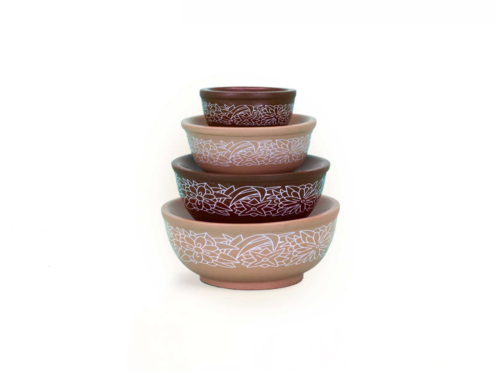 Mini Pyrex-Inspired Mixing Bowls – Retro Stackable Set: Gooseberry