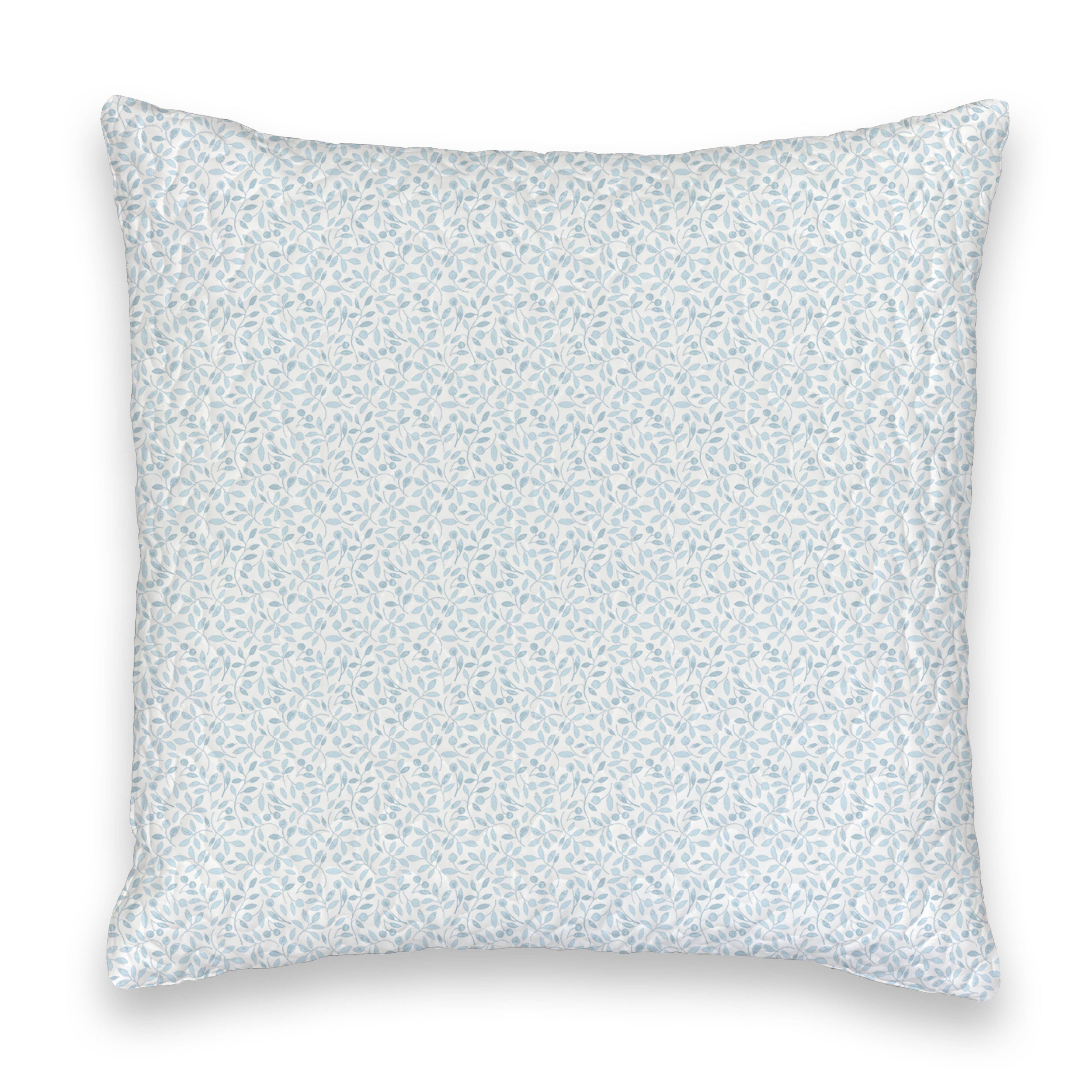 Dresden Patchwork Pastel Quilted 20" Pillow