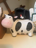 Moo Cow Ceramic Cookie Jar