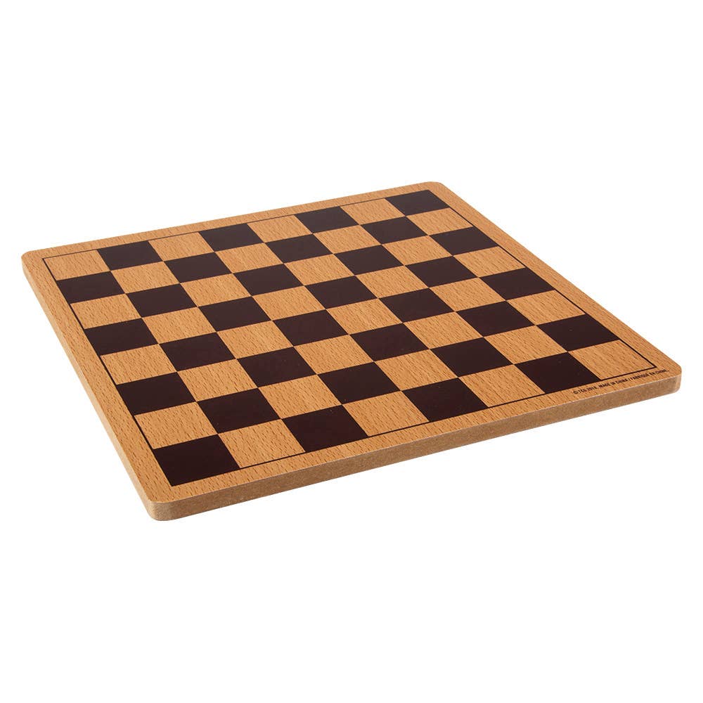 Wooden Checkers Game