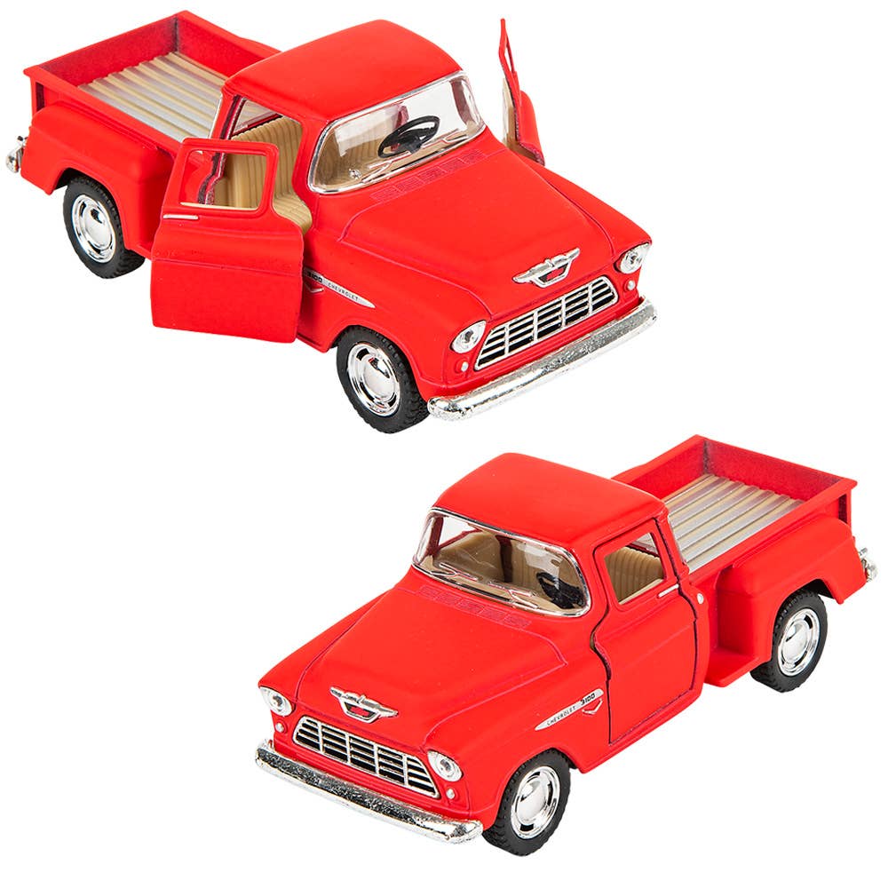 5" Diecast 1955 Chevy Stepside Pick Up