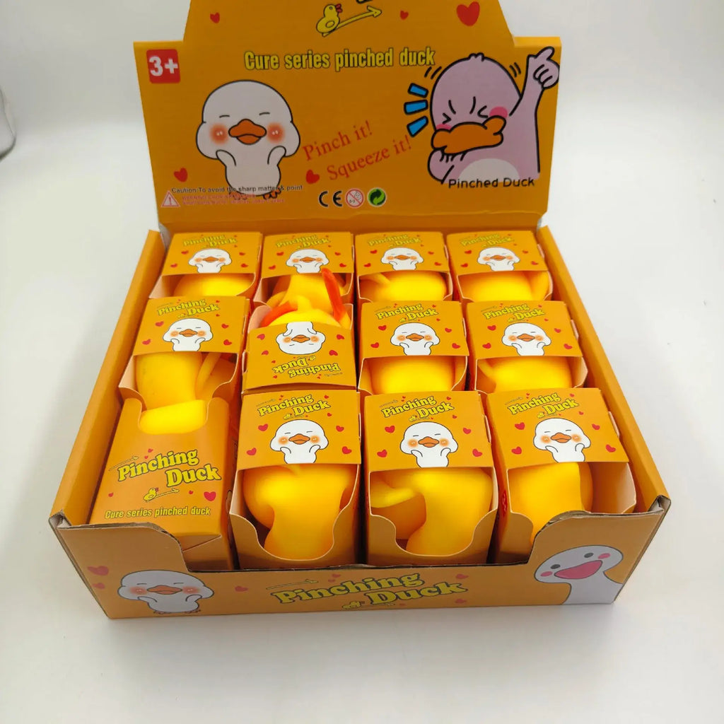 Squeeze Duck Squishy Stress Relief Toy: Duck