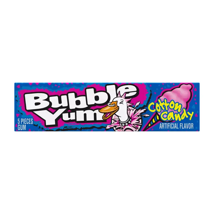 Bubble Yum Cotton Candy Bubble Gum