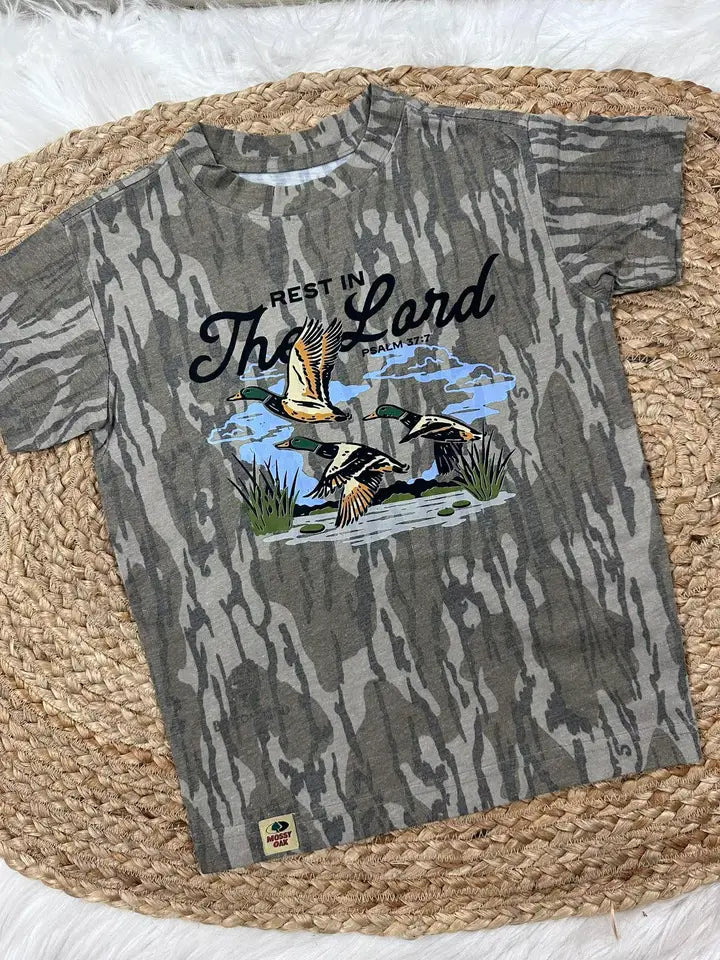 Rest In The Lord Bottomland Graphic Tee