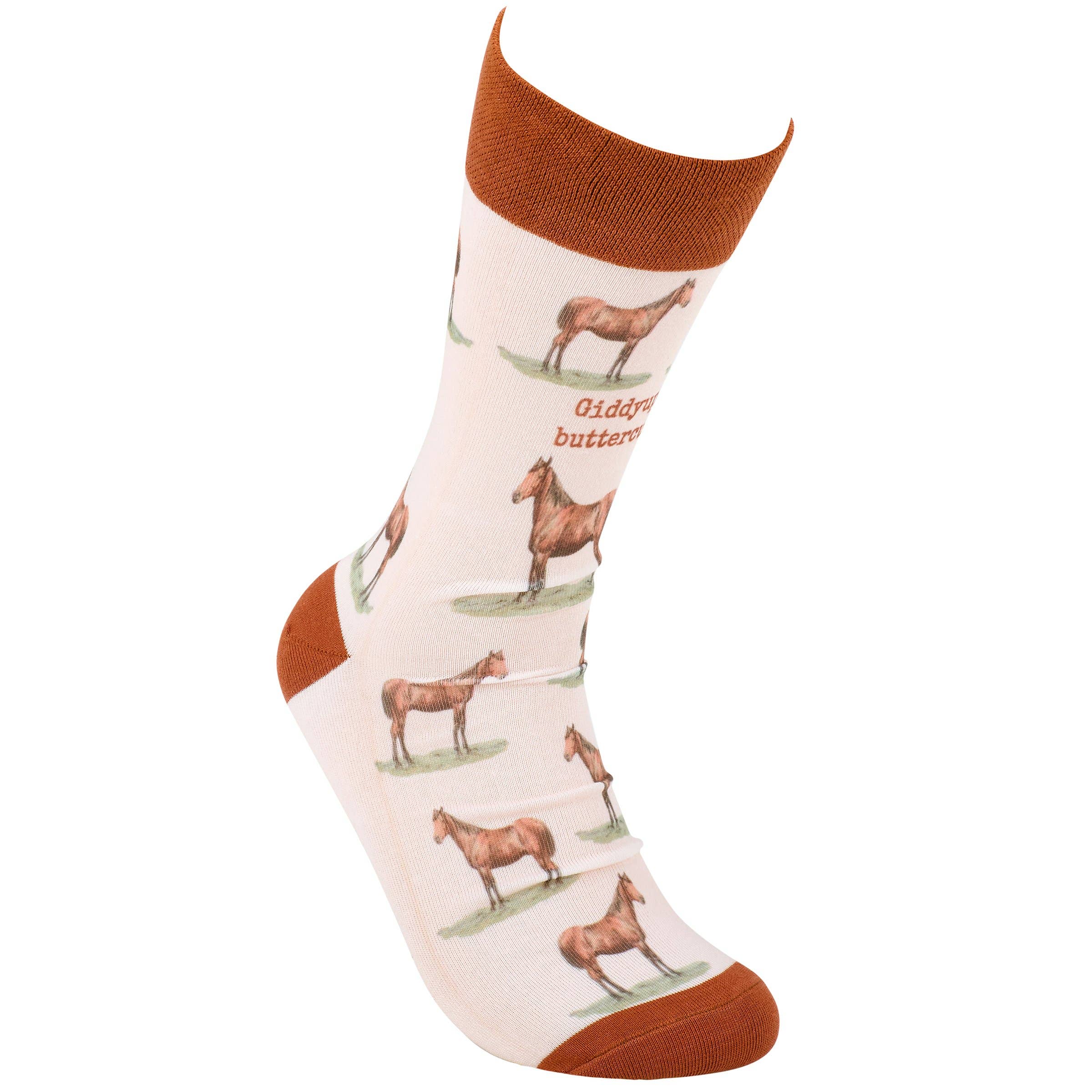 Giddyup, Buttercup Socks