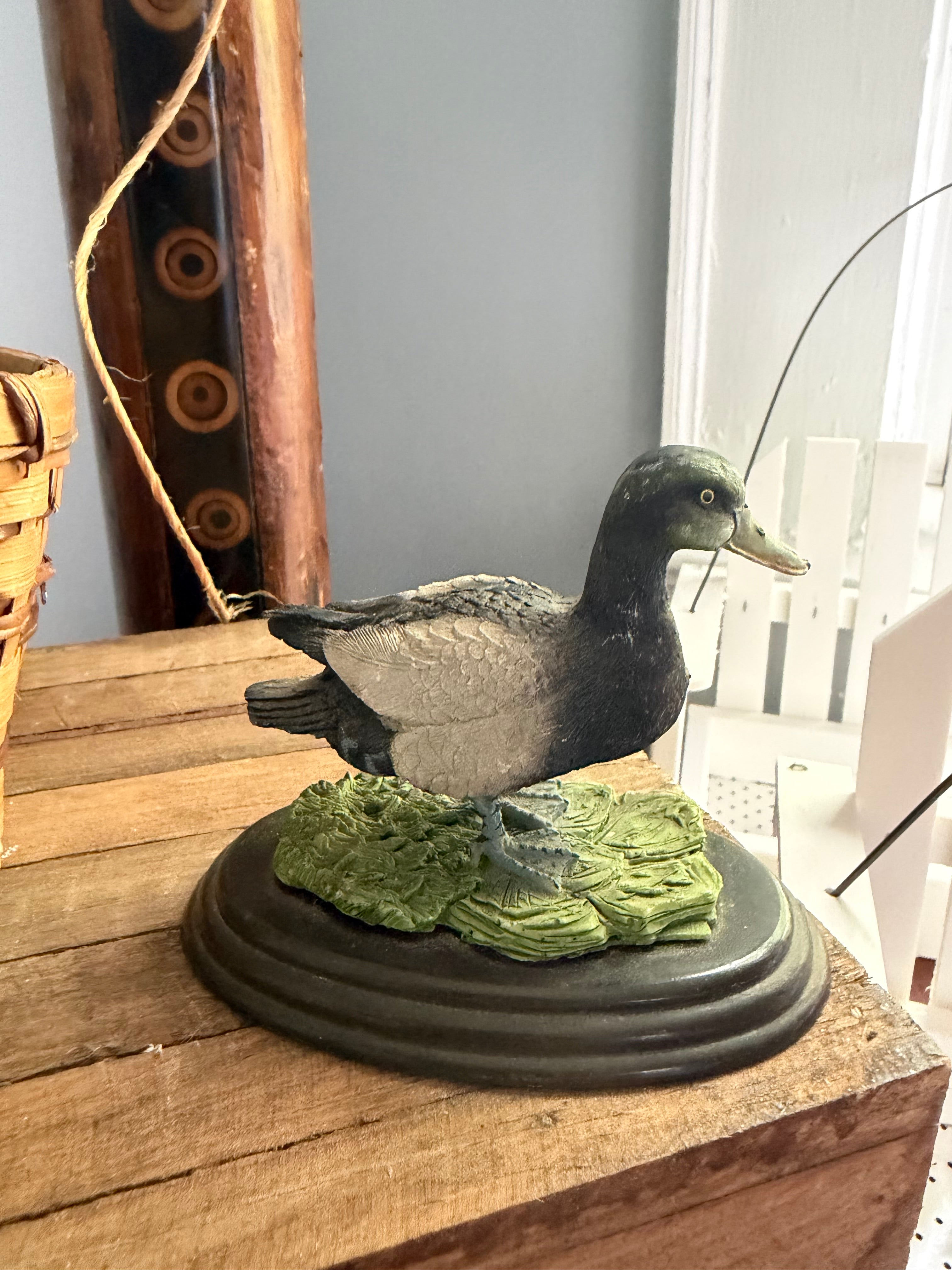 Modern Duck Decoy Figurine