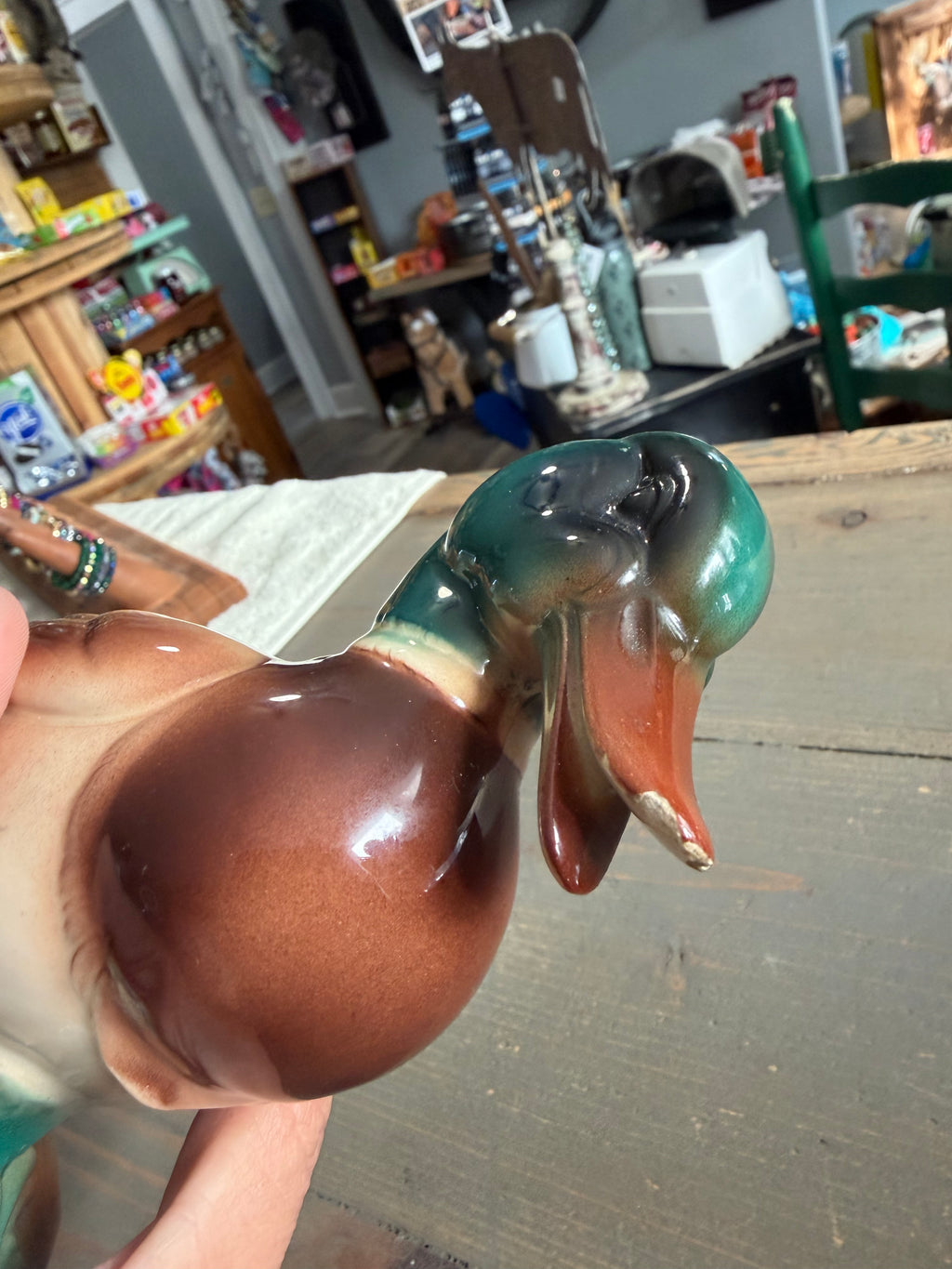 Ceramic Mallard Decor