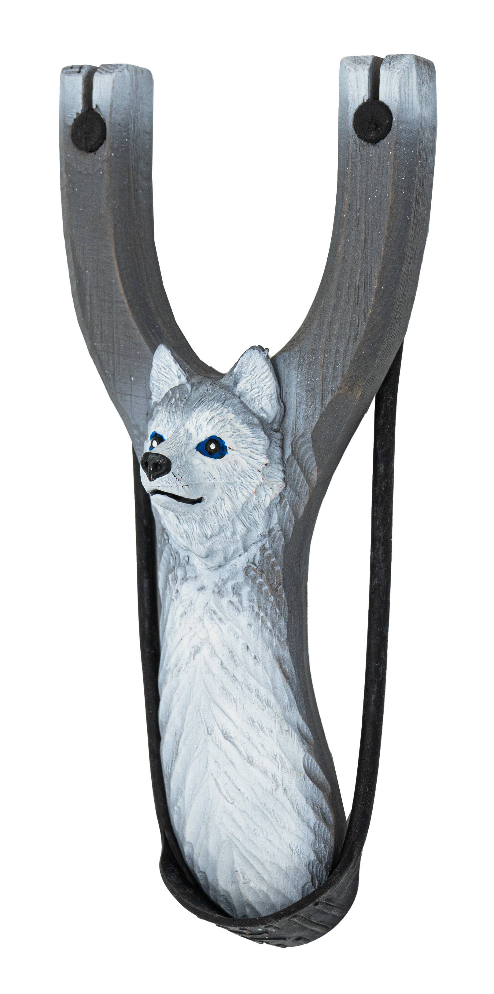 Wooden Animal Slingshots: Coyote