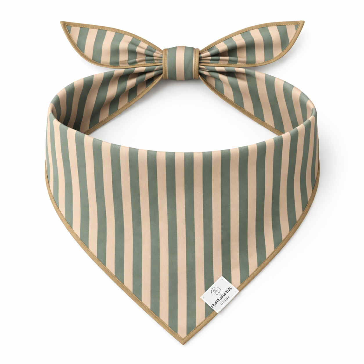 Sage Green Dog Bandana