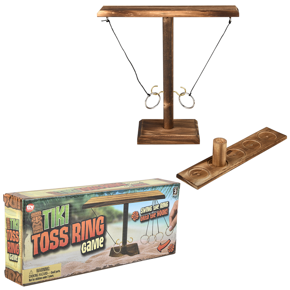 Tiki Toss Wooden Tabletop Game