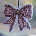 Cheetah Bow Air Freshener