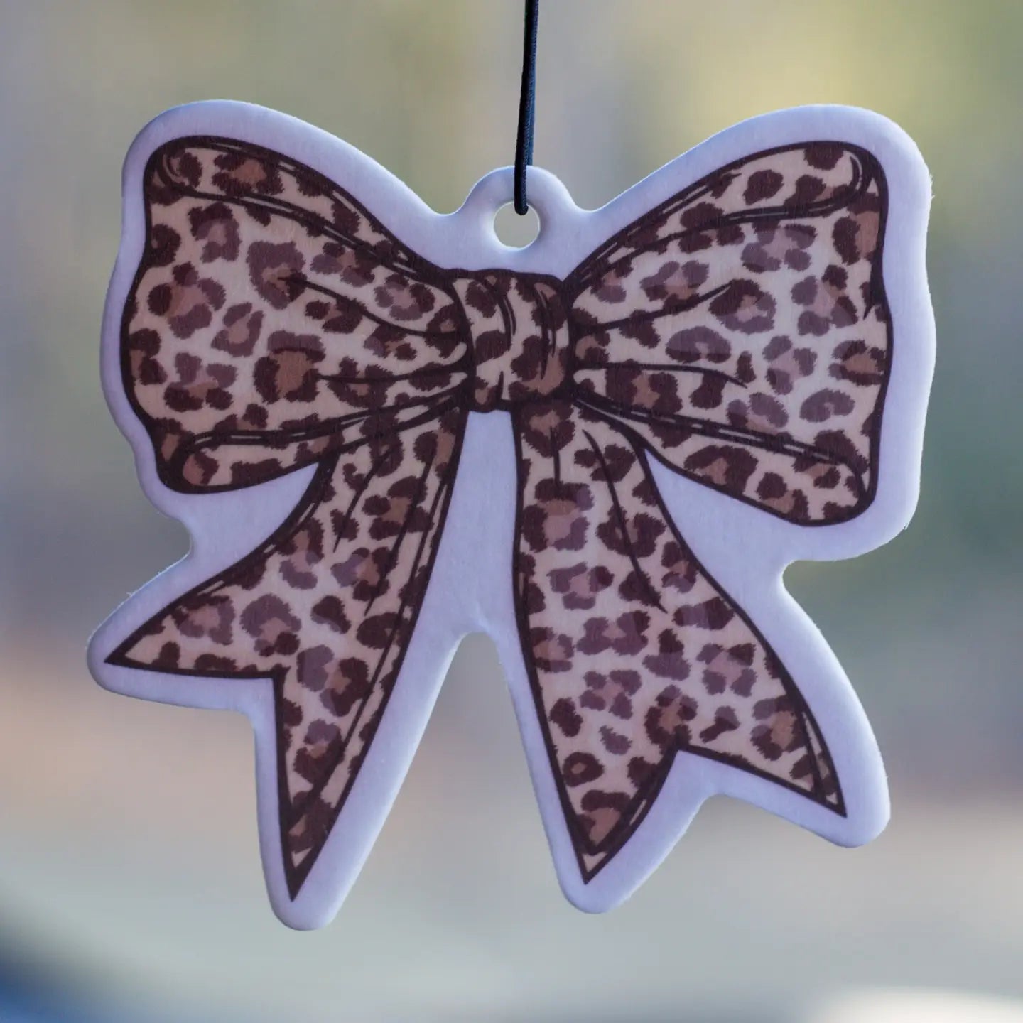Cheetah Bow Air Freshener