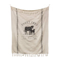 Sweet Feed Farmhouse Throw