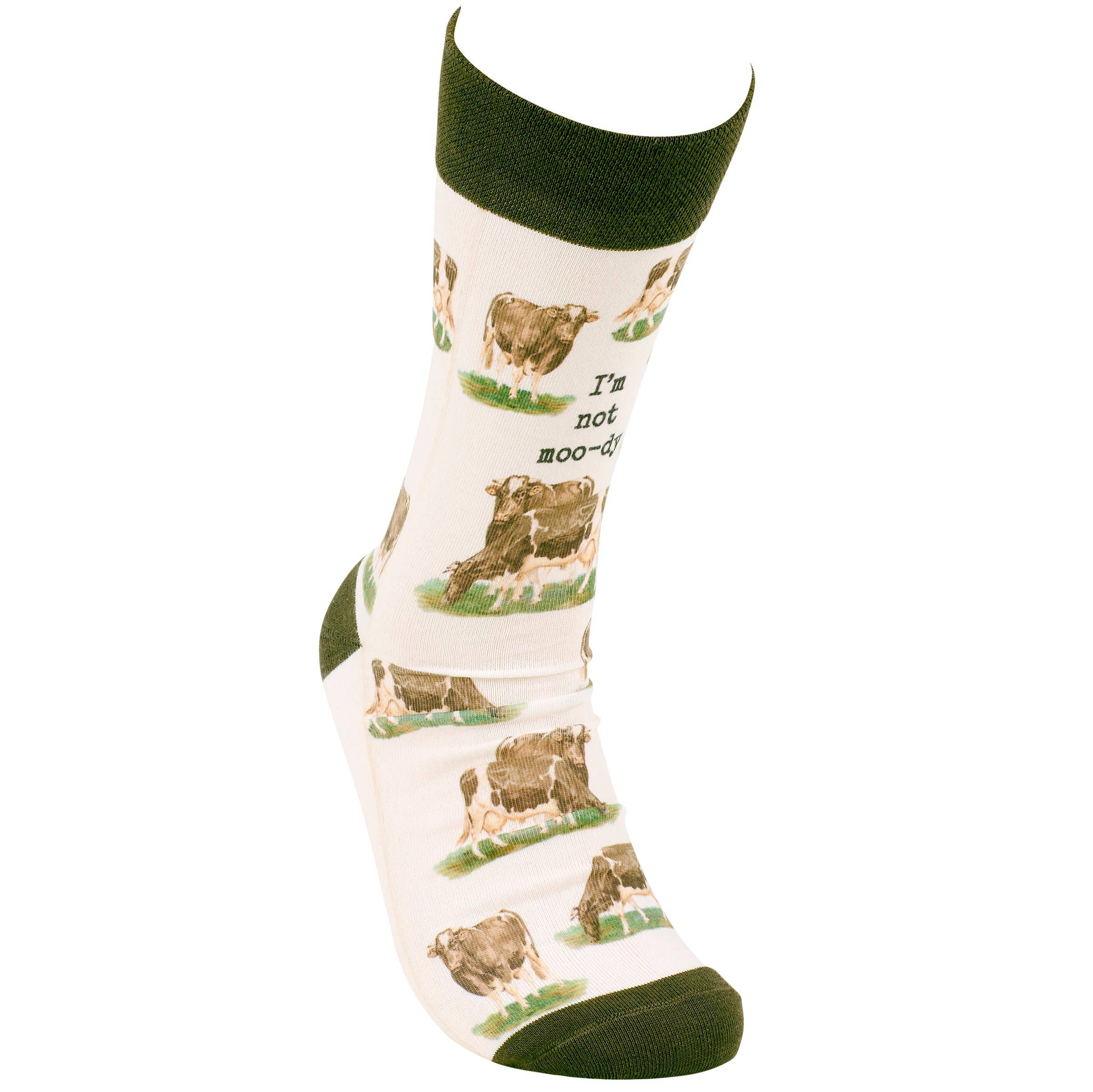 I'm Not Moody Socks