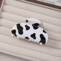 Cow Print Claw Clip