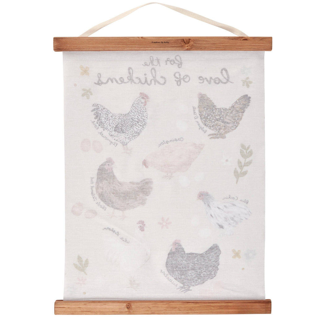 For The Love Of Chickens Wall Decor