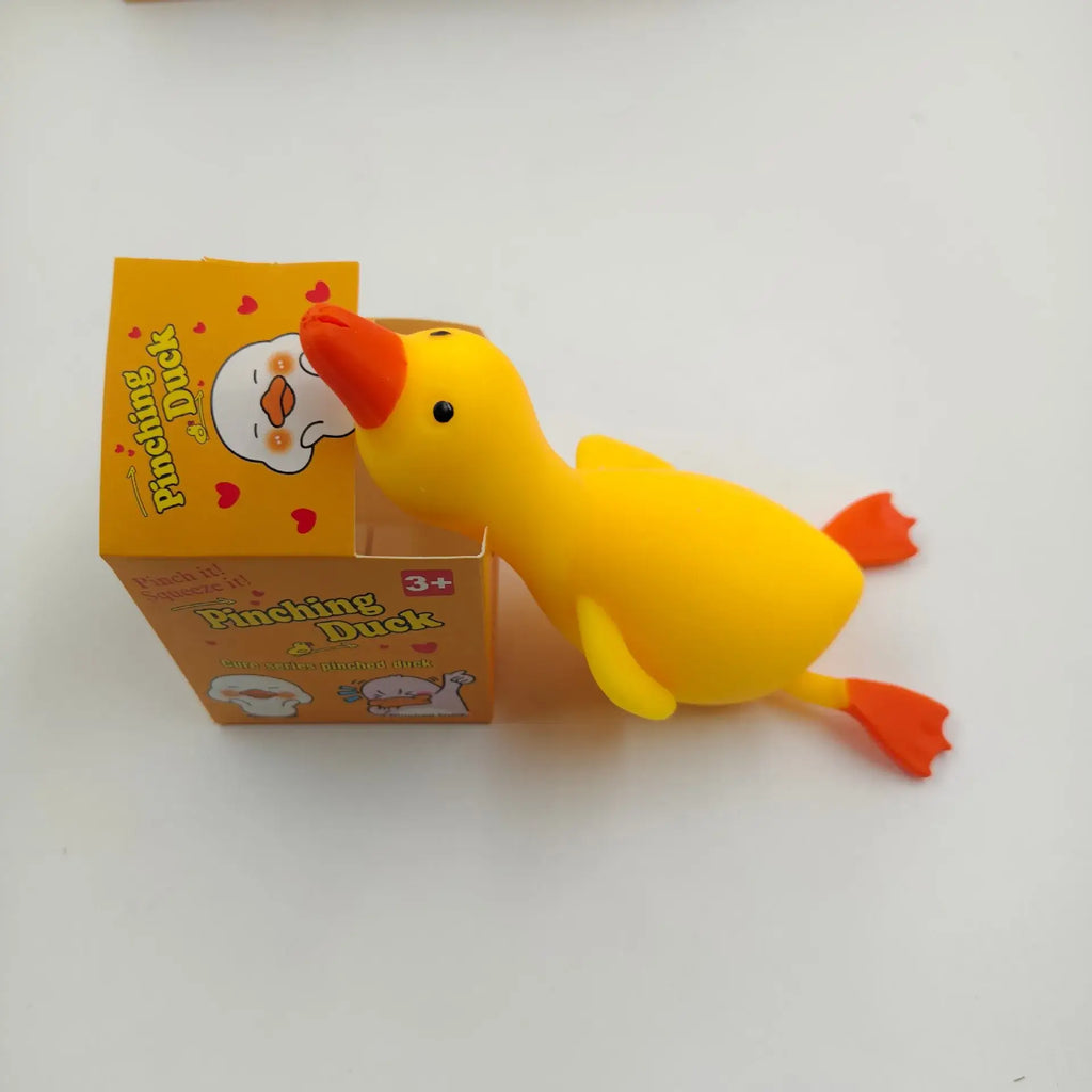 Squeeze Duck Squishy Stress Relief Toy: Duck