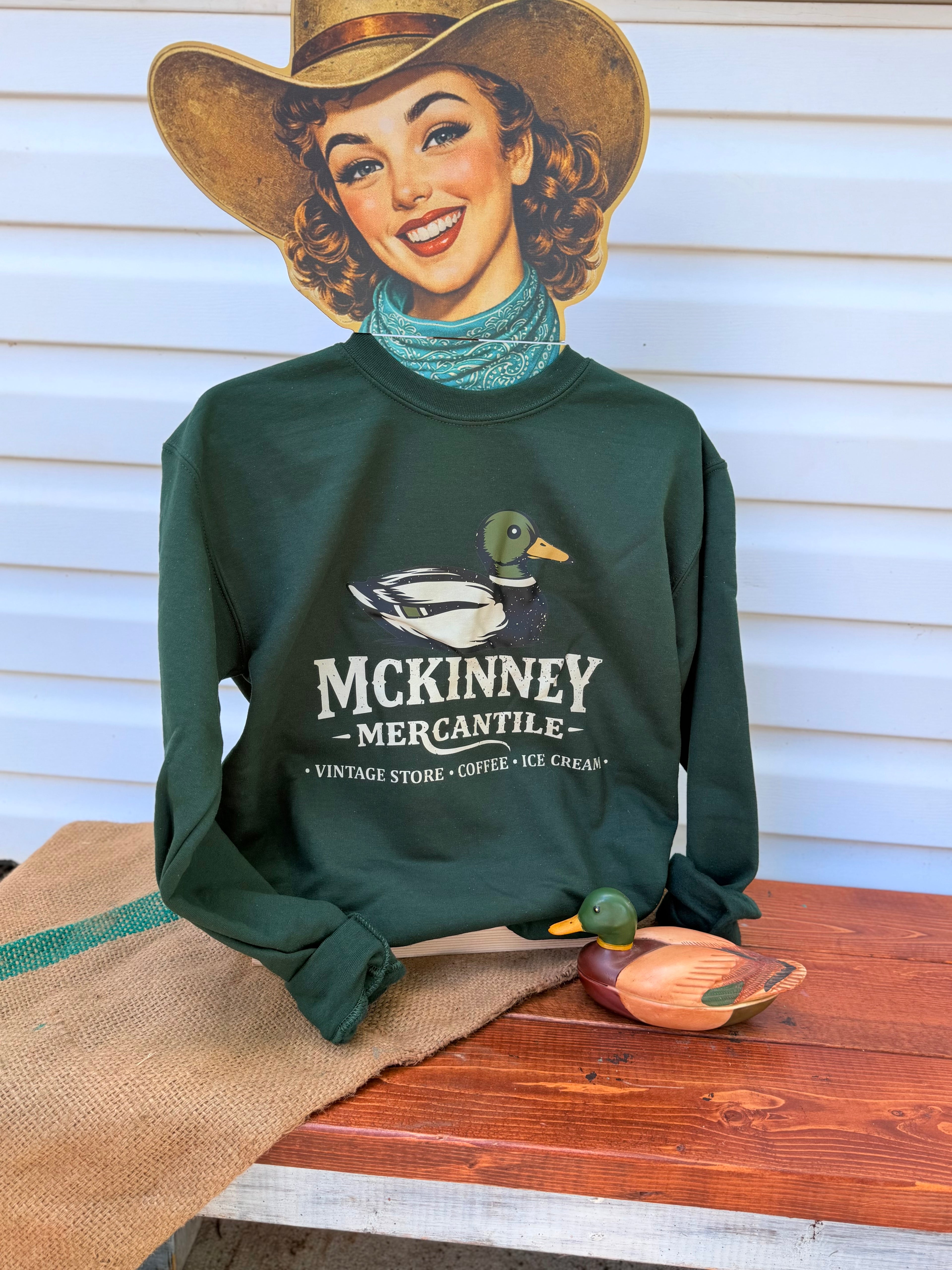 McKinney Mercantile Sweatshirt - Made to order
