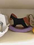 Vintage Wood Rocking Horse Shelf Sitter