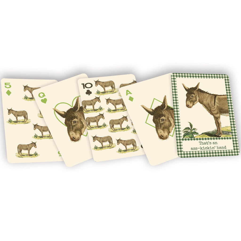 That's An AssKickin' Hand Playing Cards