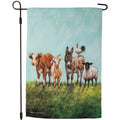 Animal Family Garden Flag