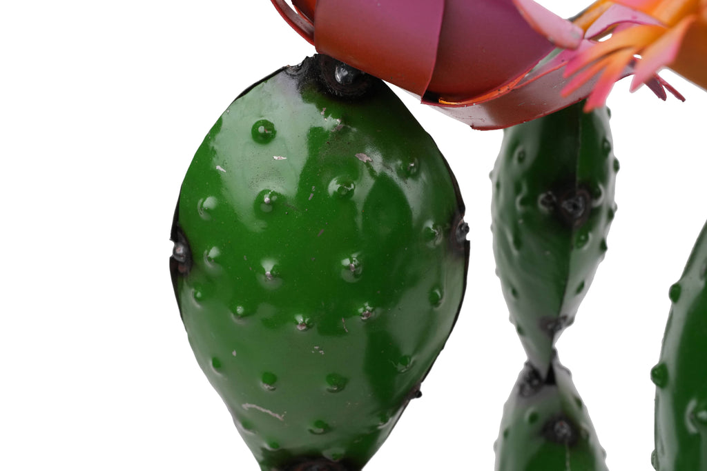 Desert Valley Metal Prickly Pear Cactus