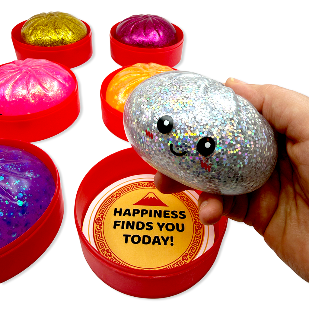 Fun Doh Mystery Fortune Squishy Dumpling Toy