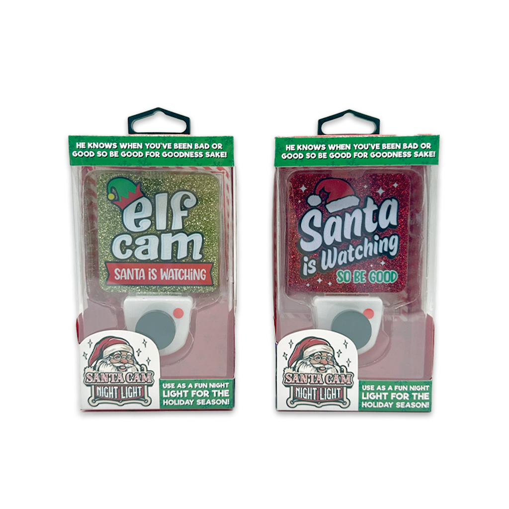Christmas Santa Cam Night Light AC Wall