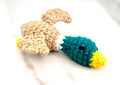 Hand Knitted Mallard Duck 3"