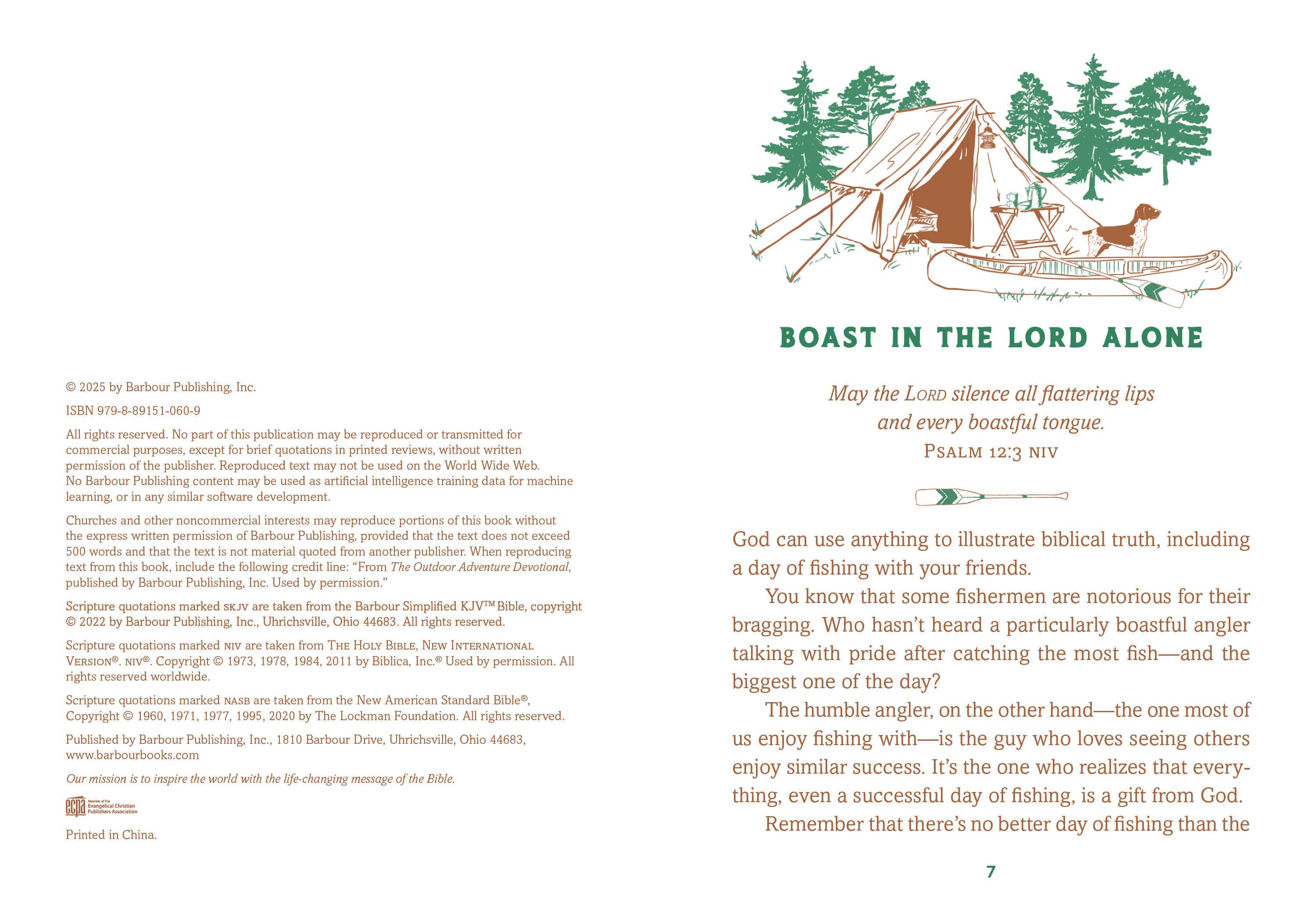The Outdoor Adventure Devotional