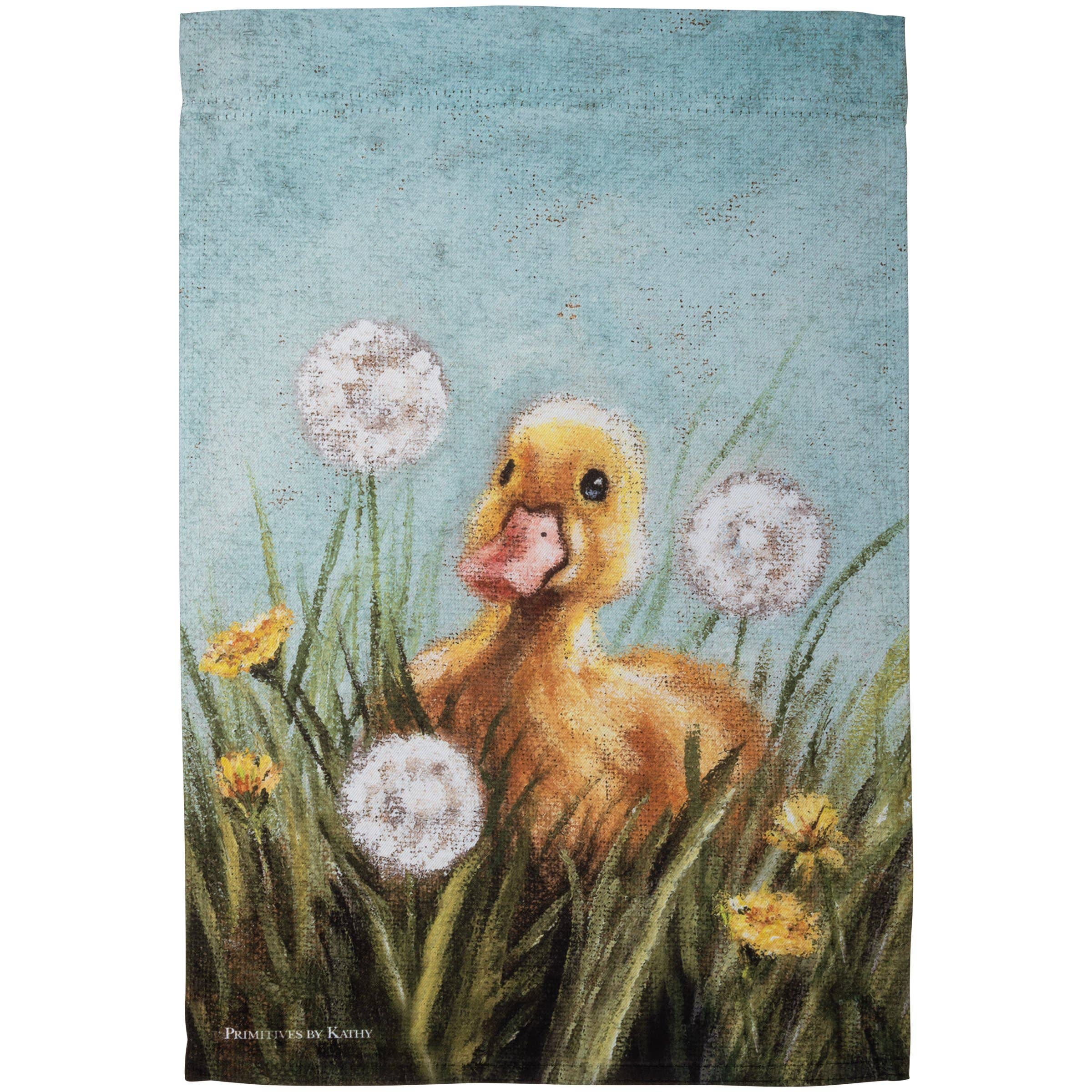 Duckling Garden Flag
