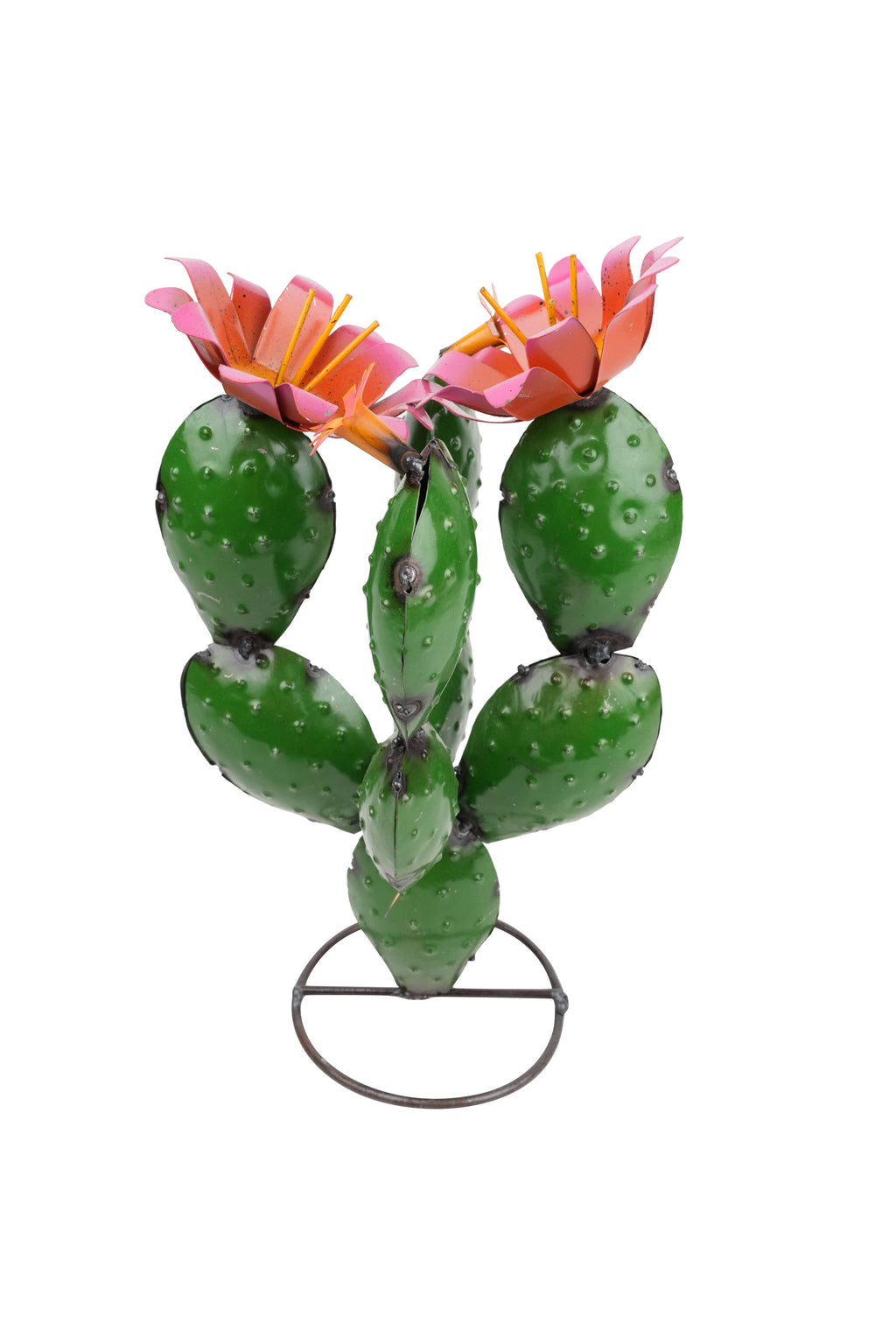 Desert Valley Metal Prickly Pear Cactus