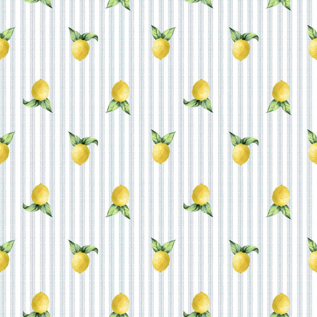 Lemon Sorbet Blue Weekender Duffle Bag