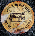 Brand Your Cattle Glass Cutting Board