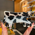 Black Cow Claw Clip