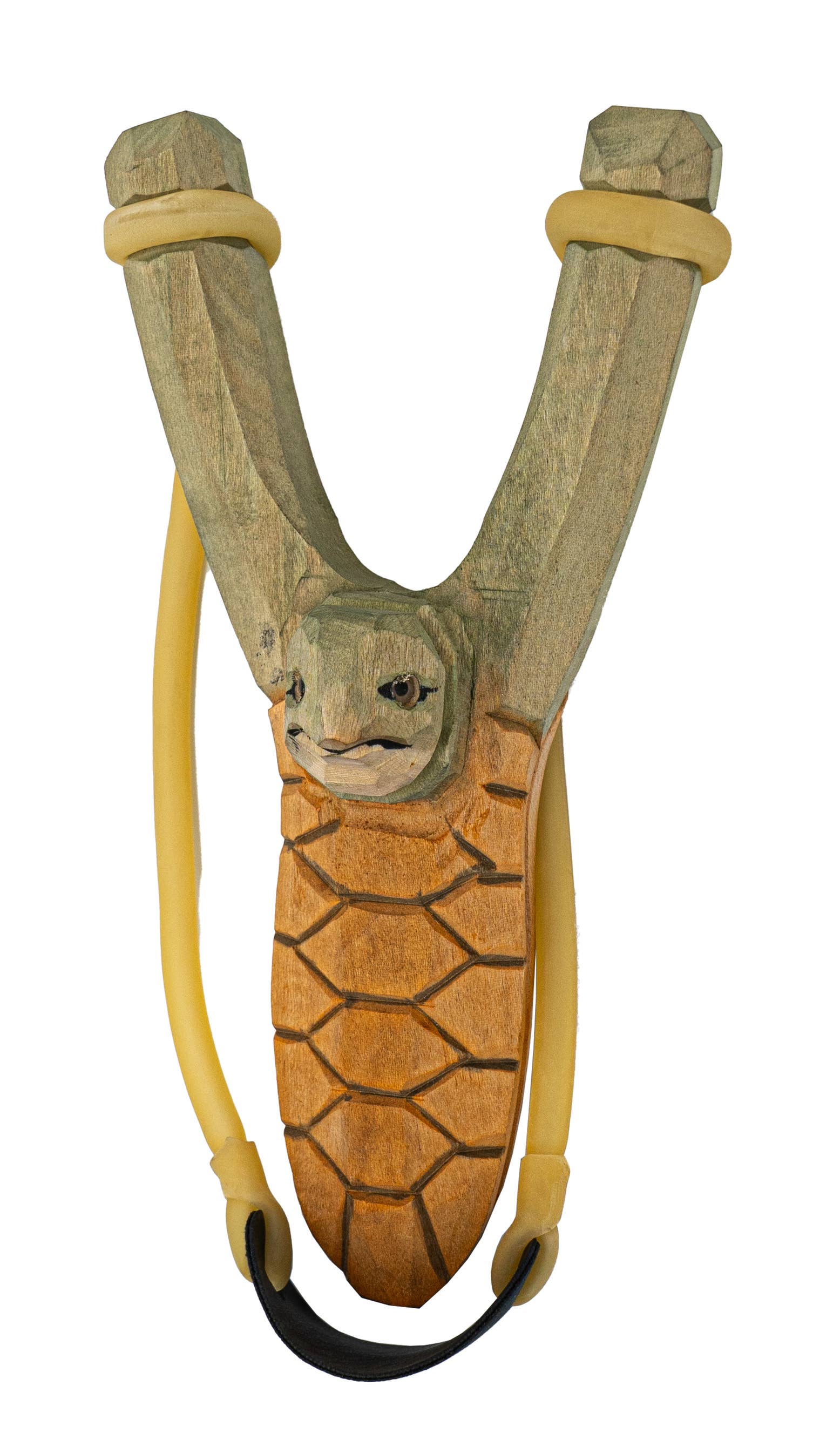 Wooden Animal Slingshots: Turtle