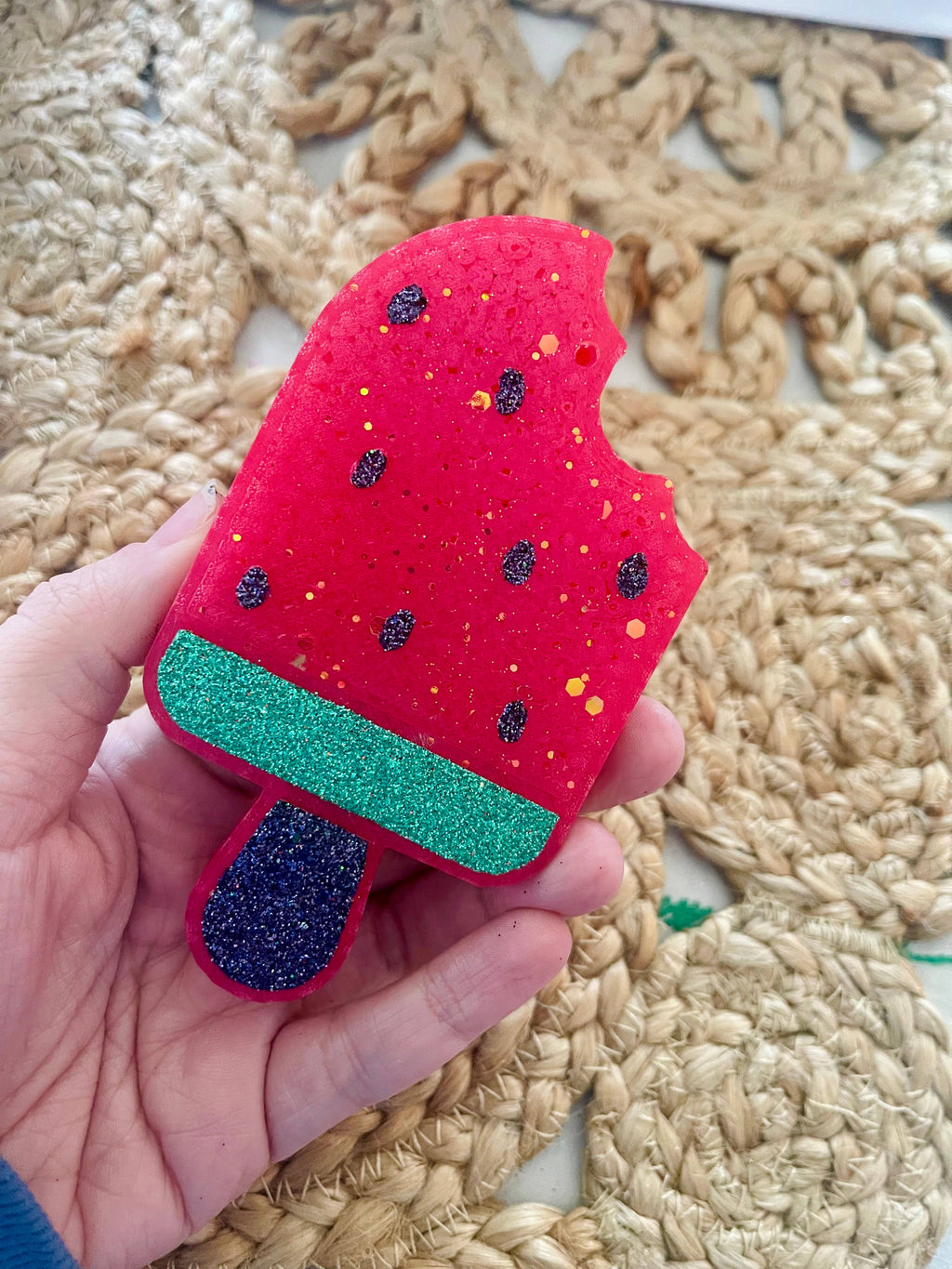 Watermelon Popsicle Car Freshie 