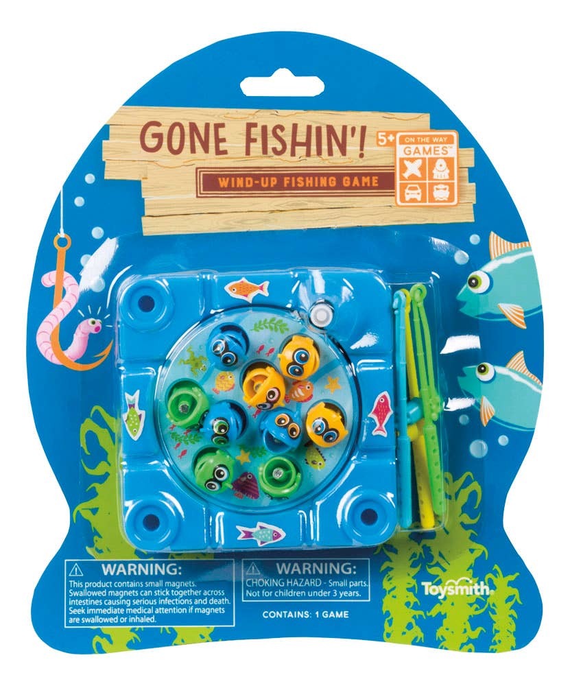 Toysmith Gone Fishin' Board Or Travel Game