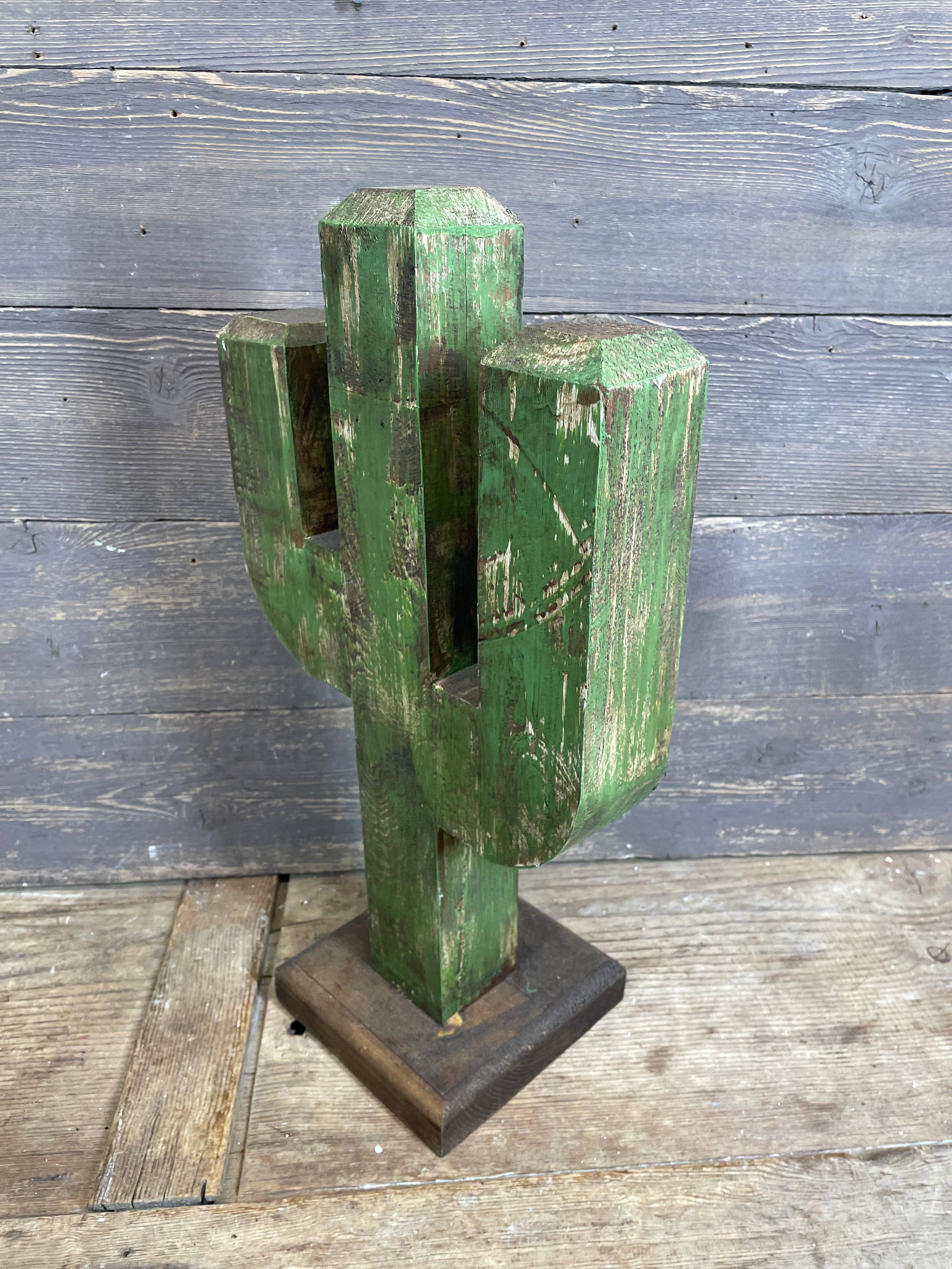 Standing Wood Sahuaro Cactus