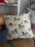 It's Raining Ducks Pillow