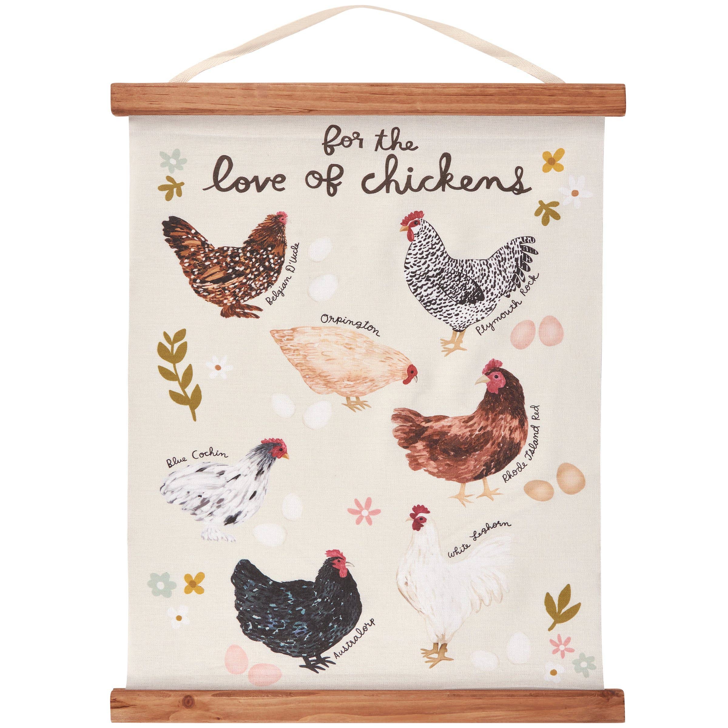 For The Love Of Chickens Wall Decor