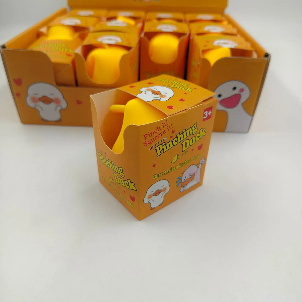 Squeeze Duck Squishy Stress Relief Toy: Duck