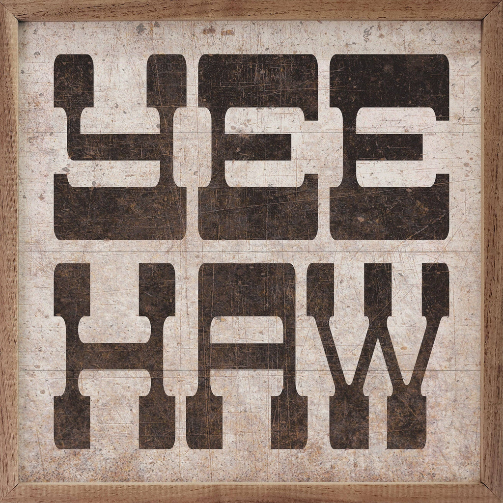 YeeHaw: 4 x 4 x 1