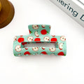 Mint Apple Claw Clip