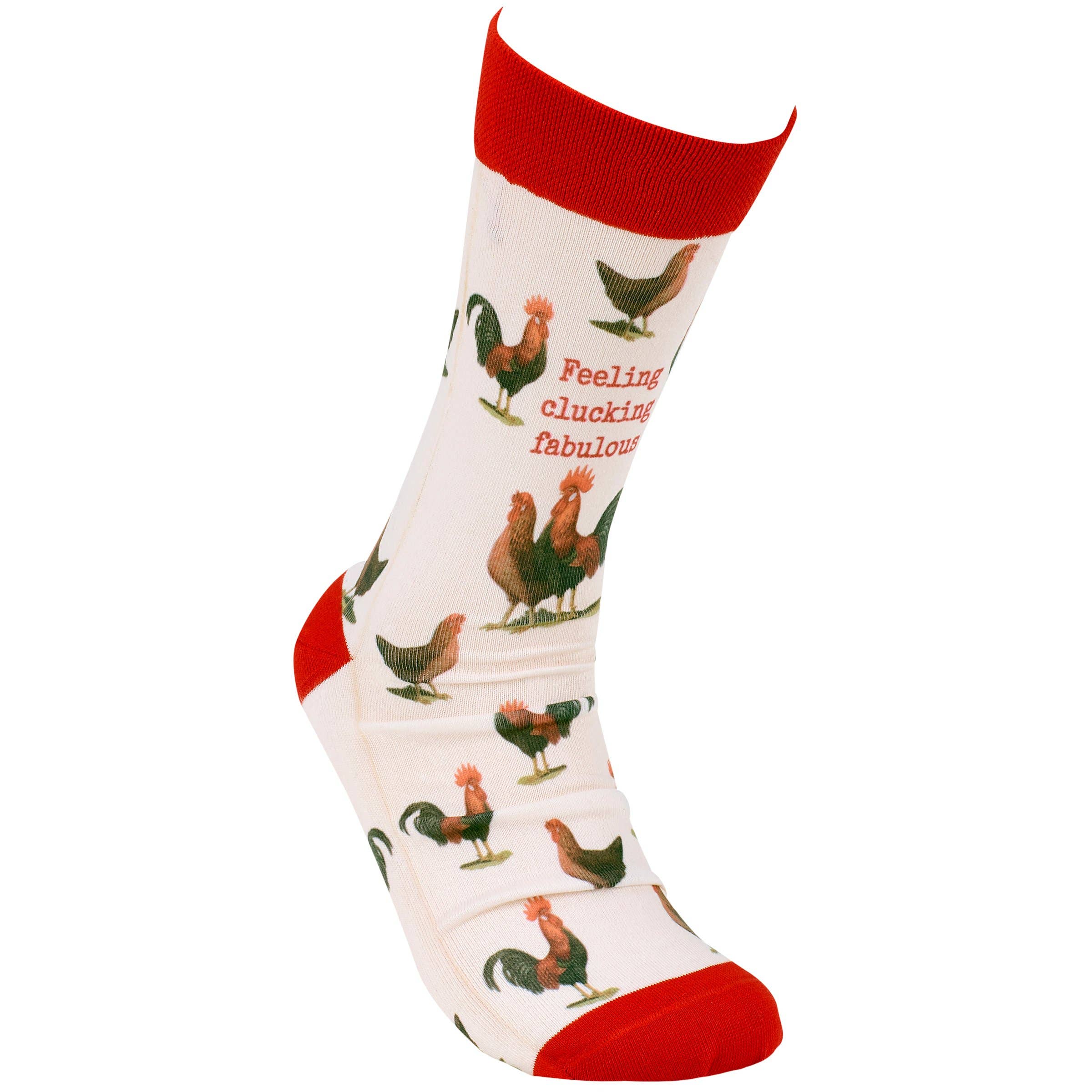 Feeling Clucking Fabulous Socks
