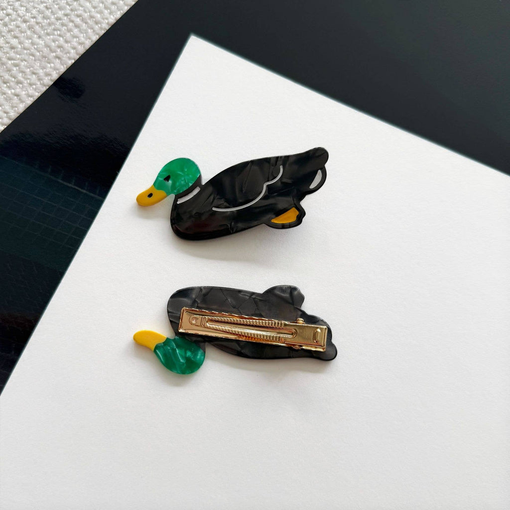 Whimsical Duck Hair Claw Clip
